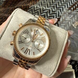 Michael Kors Two-Tone Chronograph Watch